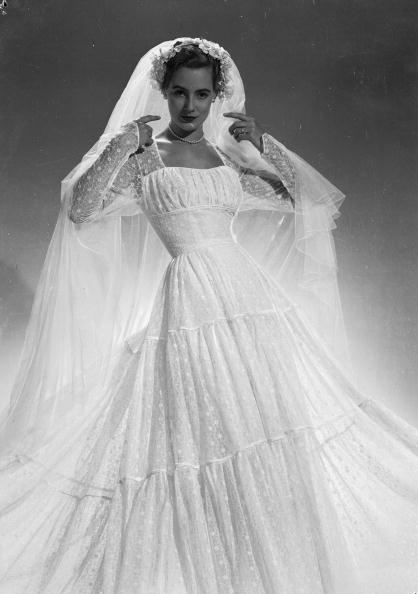 Wedding dresses through the years