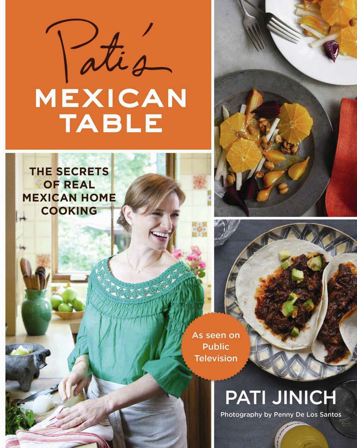 Cover: "Pati's Mexican Table" by Pati Jinich (Houghton Mifflin Harcourt)