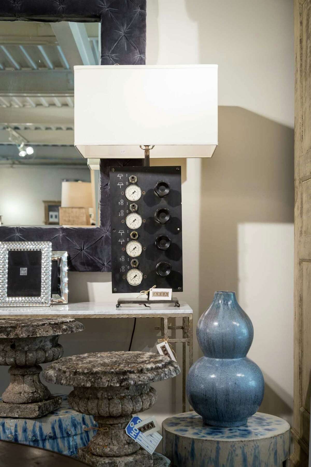 Window Shopping Inside the new location of home goods store Area