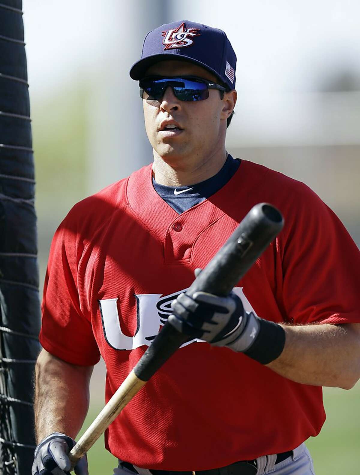 Mark Teixeira's first big league hit 