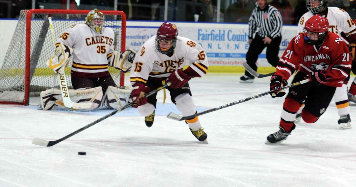 St. Joseph rallies to beat New Canaan in Division I hockey