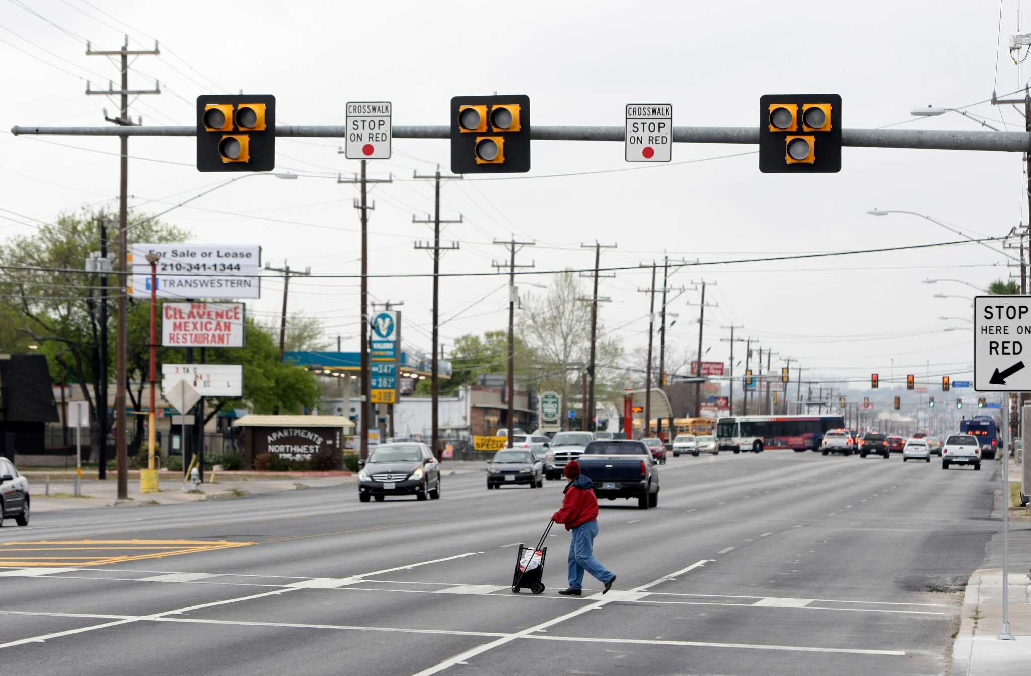 City adds second flashing crosswalk