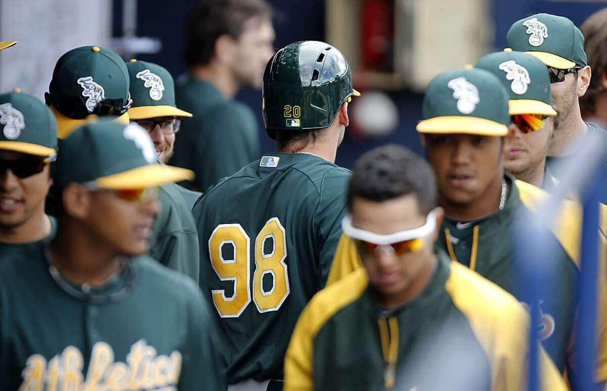 Josh Donaldson homers twice for A's