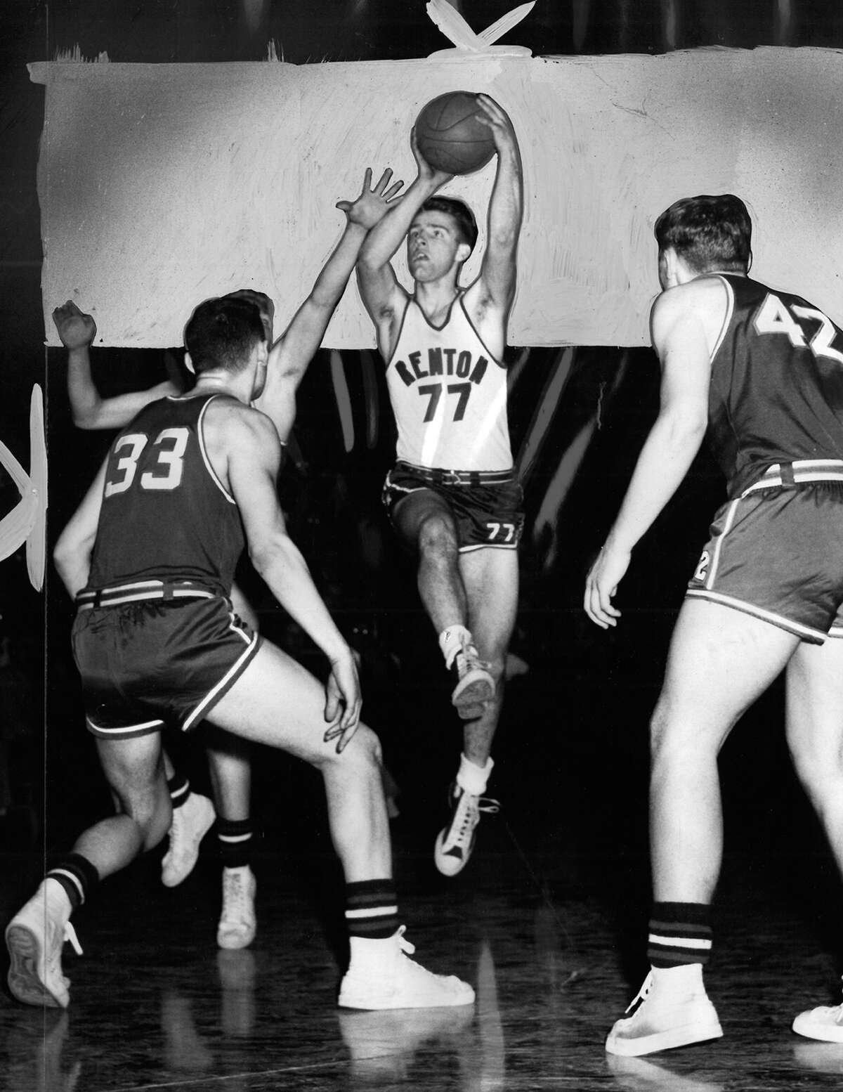 Washington State high school basketball tournament archive photos
