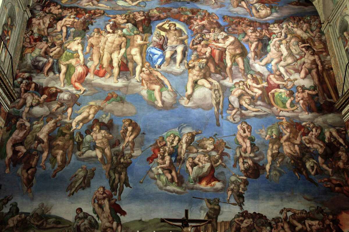 Here is a look at some of Michelangelo's magnificent frescoes that has made the chapel so famous.
