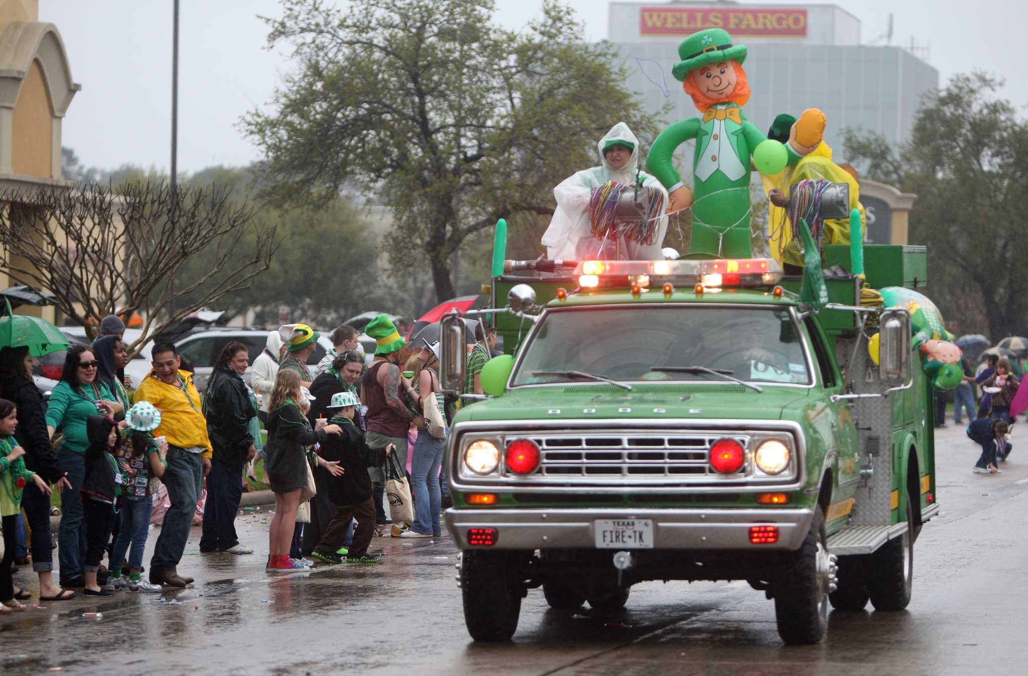 Annual FM 1960 St. Patrick's Day Parade brings out party spirit