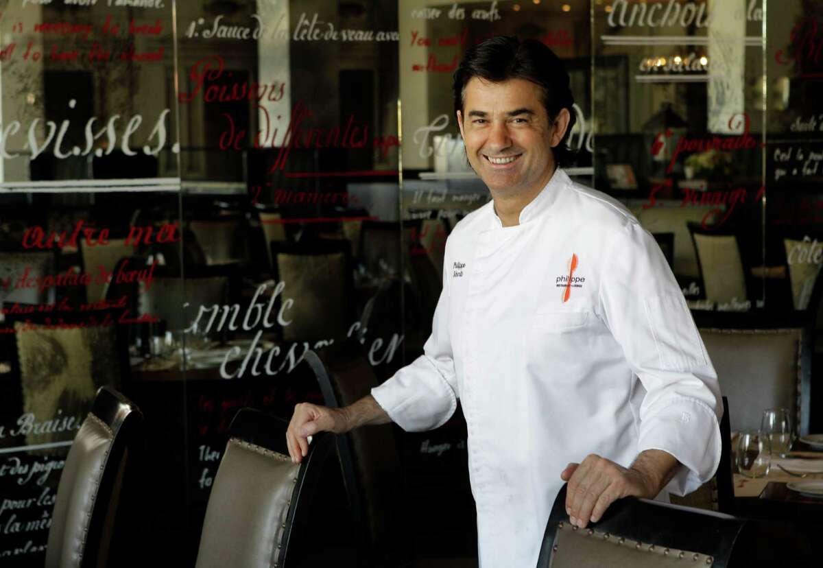 Chef Philippe Schmit poses in his restaurant Philippe, 1800 Post Oak, Thursday, March 7, 2013, in Houston. ( Melissa Phillip / Houston Chronicle )