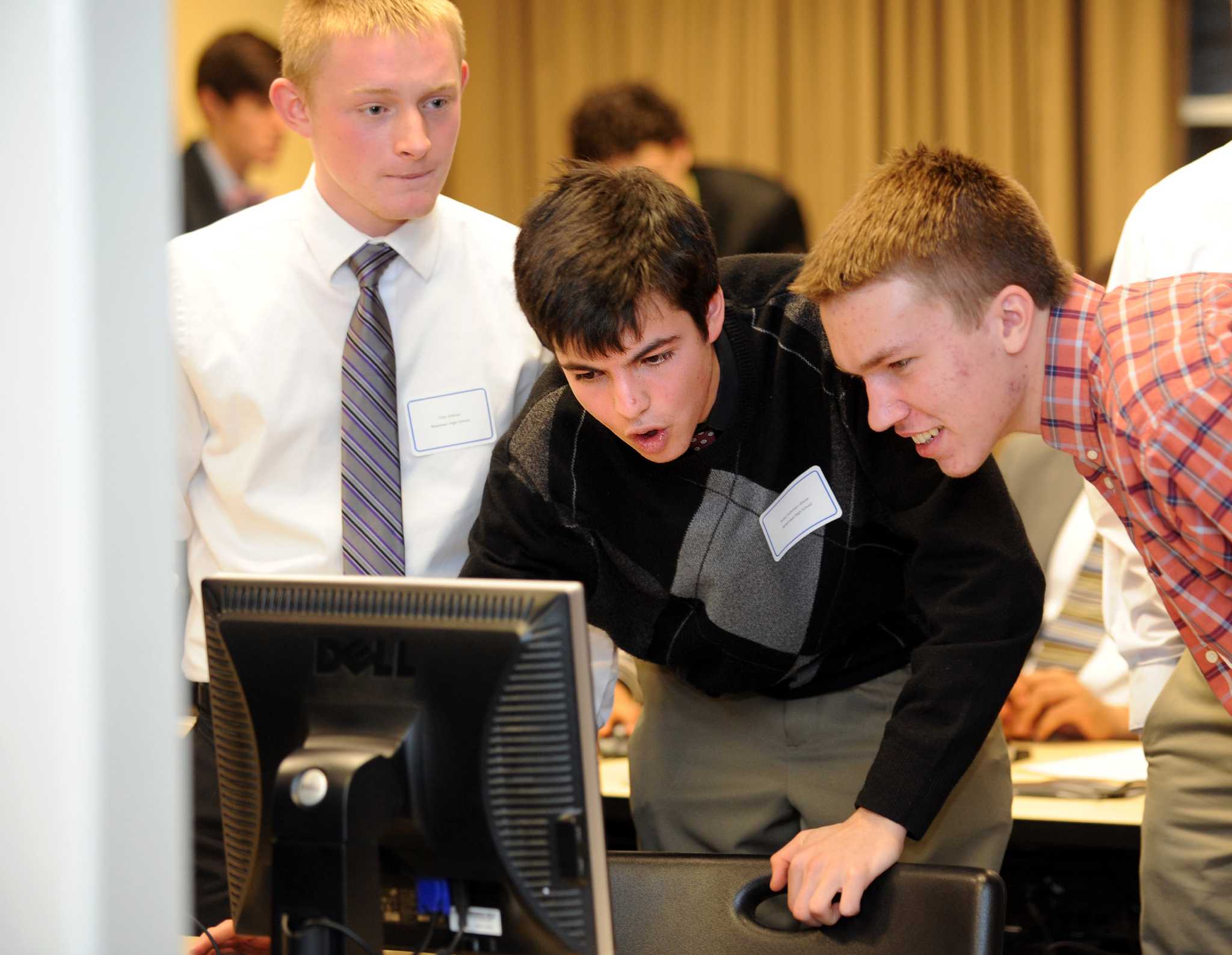 School teams compete in business challenge