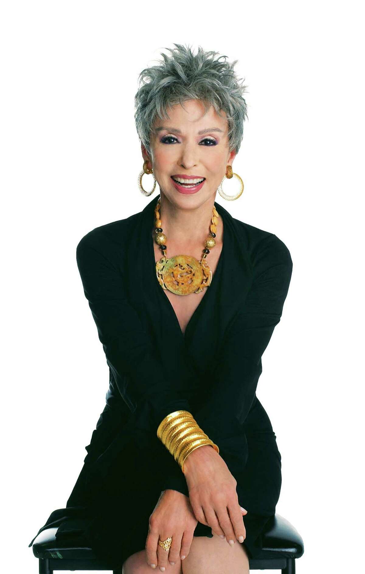 Rita Moreno will be featured at an event called "Dinner with Rita" at 6 p.m. Sept. 22 at the Marriott Rivercenter, 101 Bowie St.