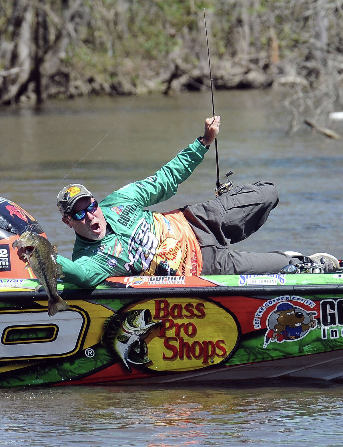 Maillot De Pêche Bassmaster Elite Series Signé - Bass Mafia Jeremy Starts - Taille 2XL