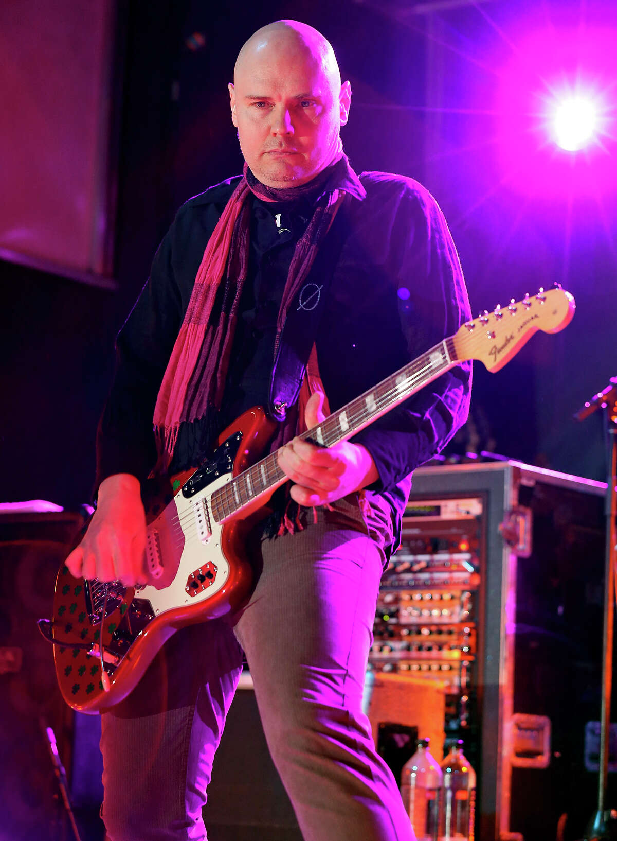 The Smashing Pumpkins' Billy Corgan performs with the band during South by Southwest Sunday March 17, 2013 in Austin, TX.