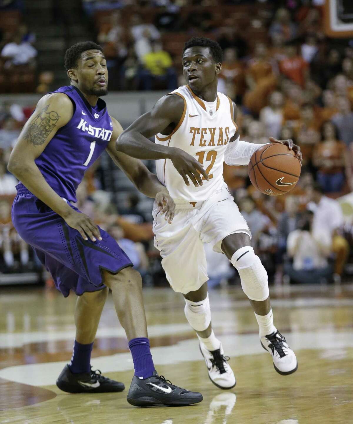 Point guard Myck Kabongo and Texas will face old Southwest Conference foe Houston on Wednesday in the CBI first round.