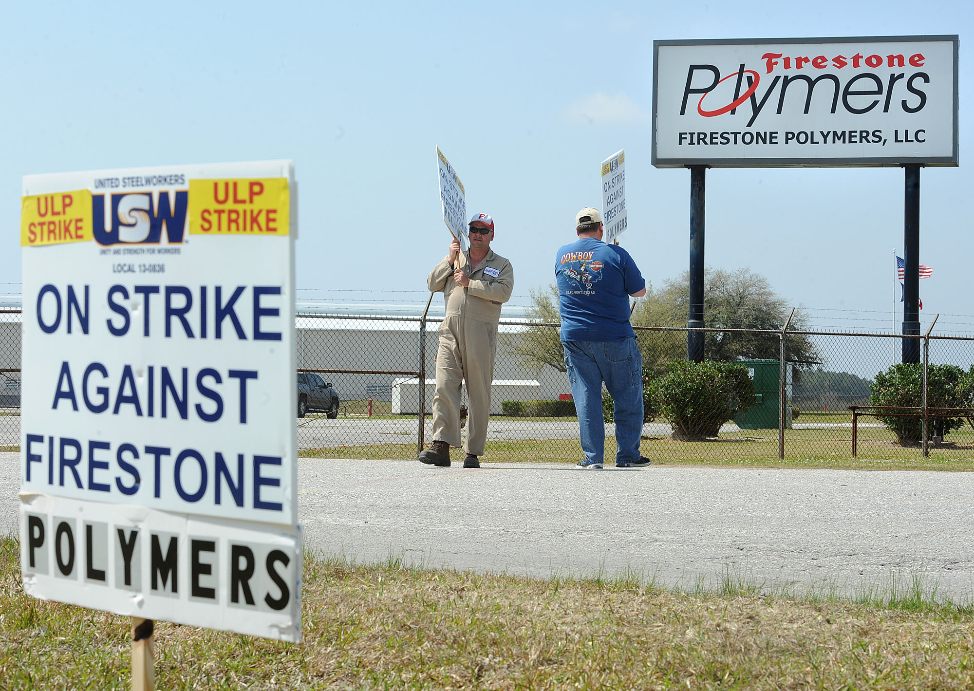 Firestone union walks out on strike