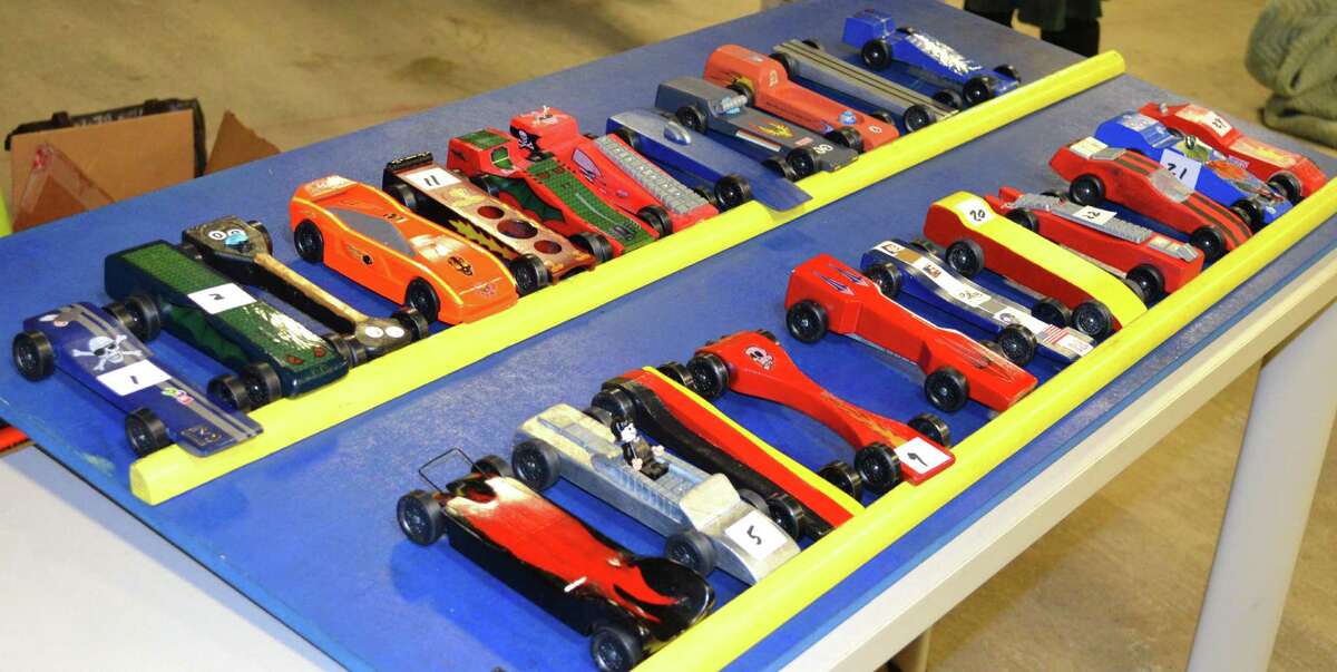 A day at the races: Local scouts take part in annual Pinewood Derby