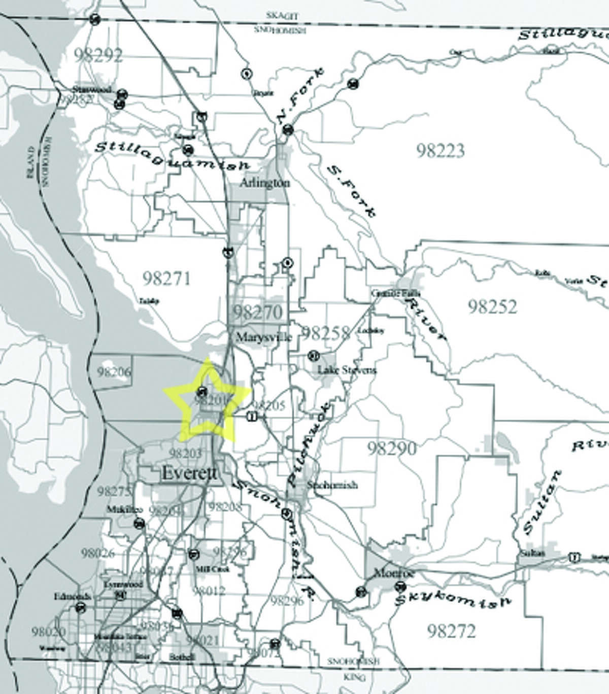98201 Zip Code Washington by the numbers: Bicyclists and pedestrians vs. solo drivers
