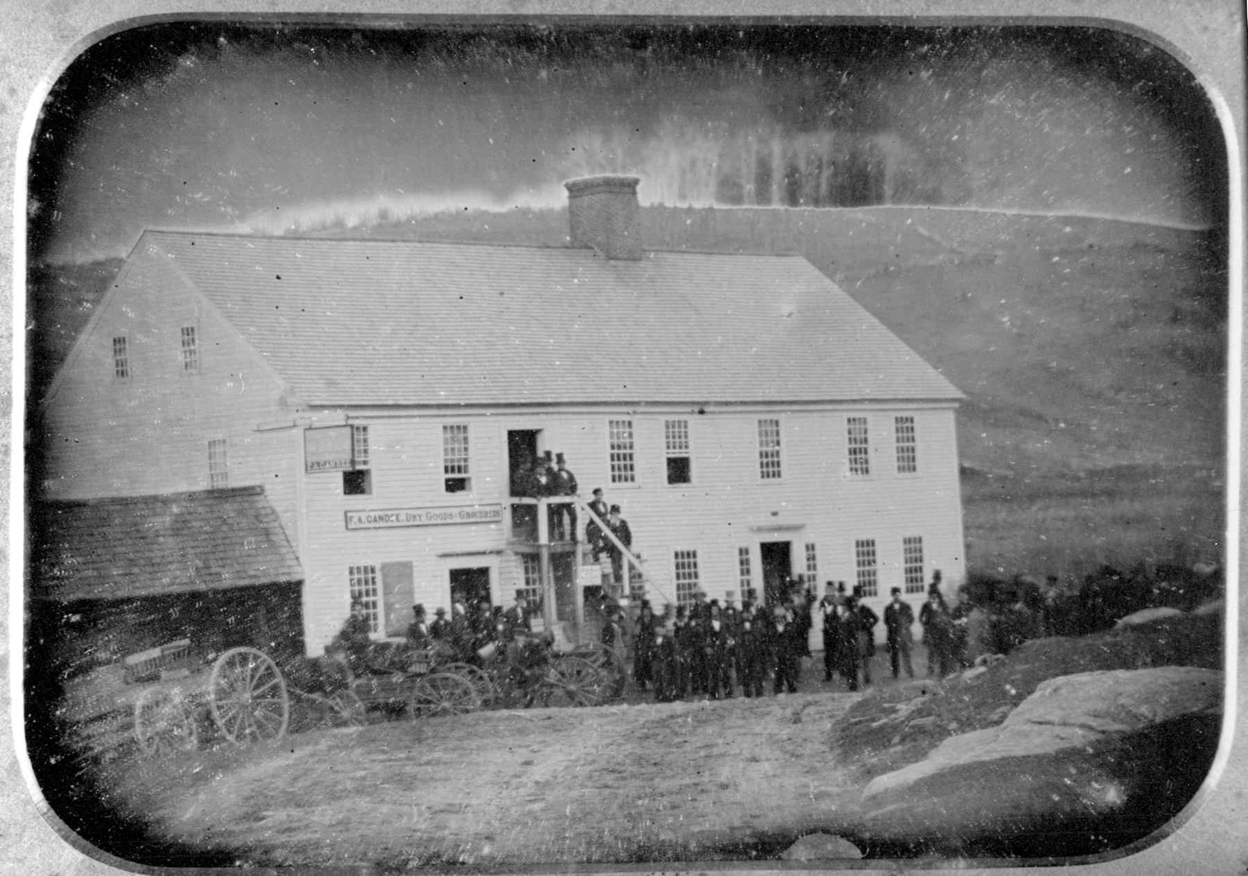 Historic Oxford House under renovation