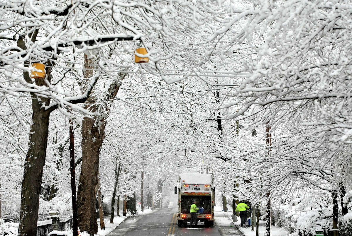 Inch by inch, winter insists on lingering