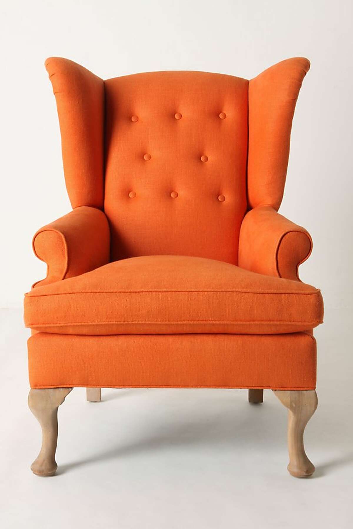 anthropologie wingback chair