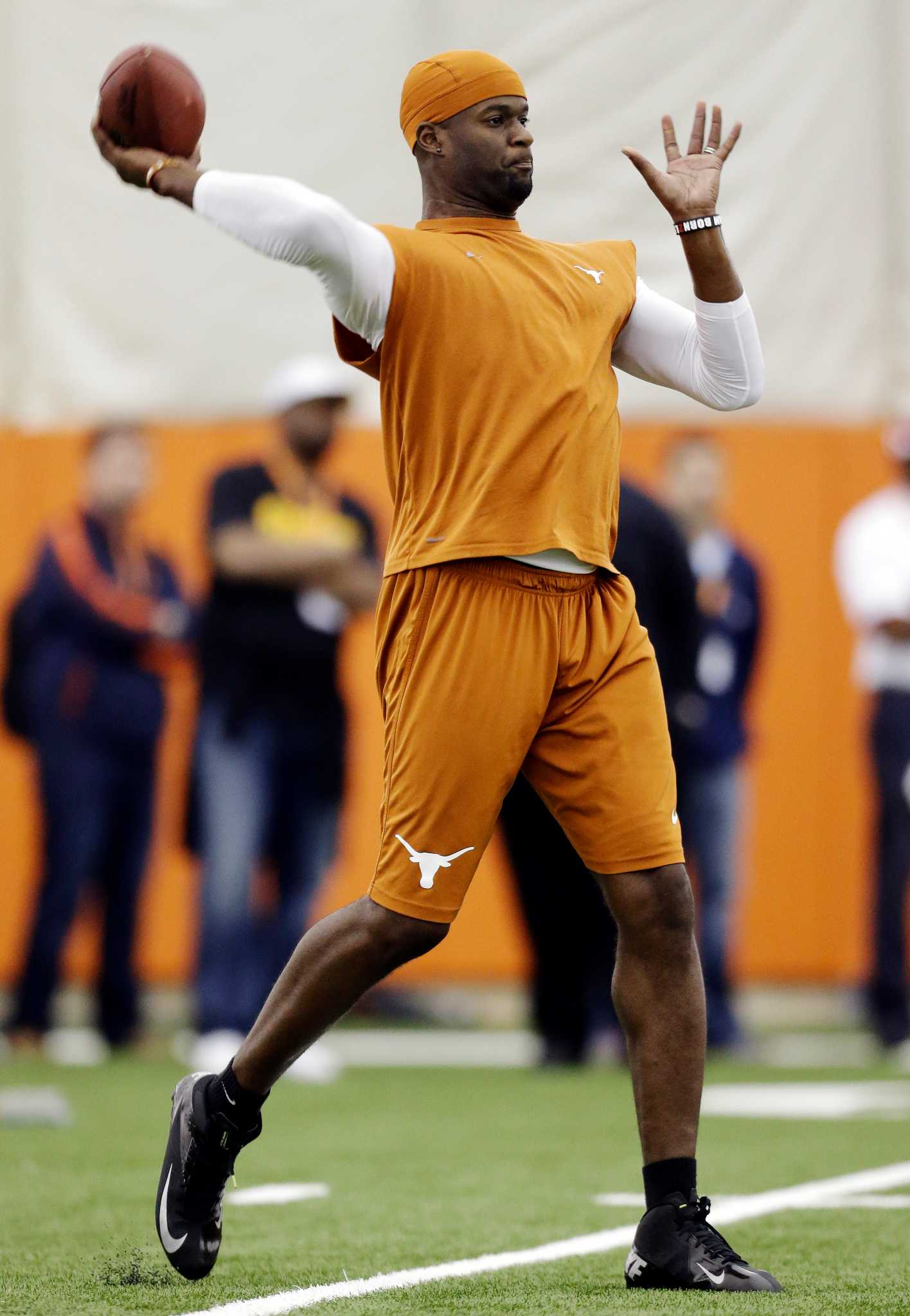 VY auditions for second chance at UT pro day
