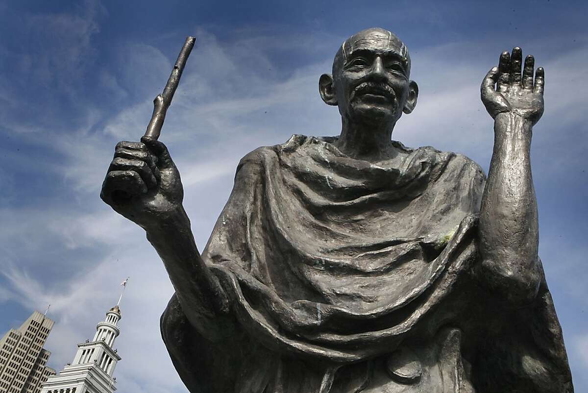 S.F. Gandhi statue vandalized again