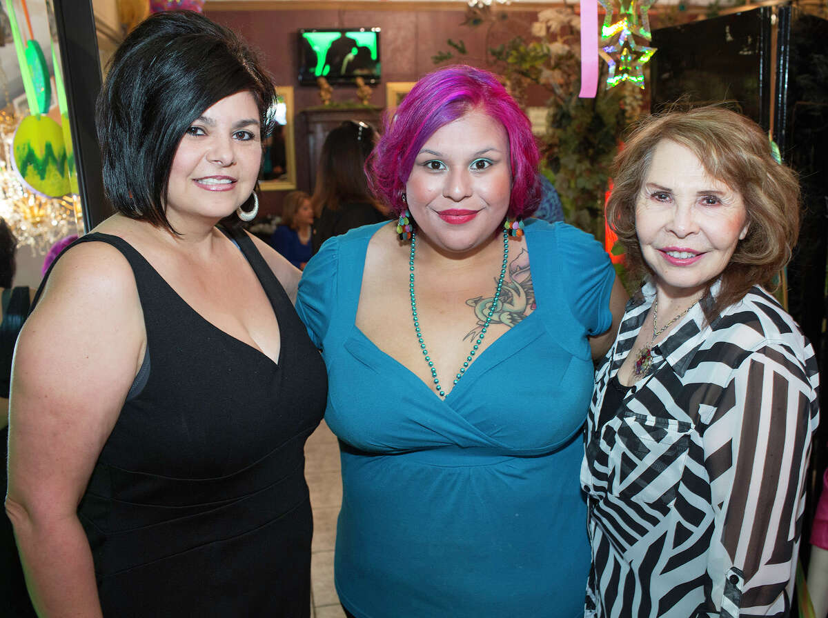 Gina Pansza (from left), Shelly Blaze and Eloise Gonzales