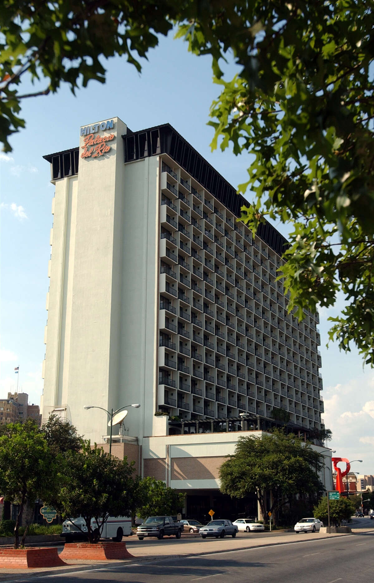 The Hilton Palacio del Rio Hotel.