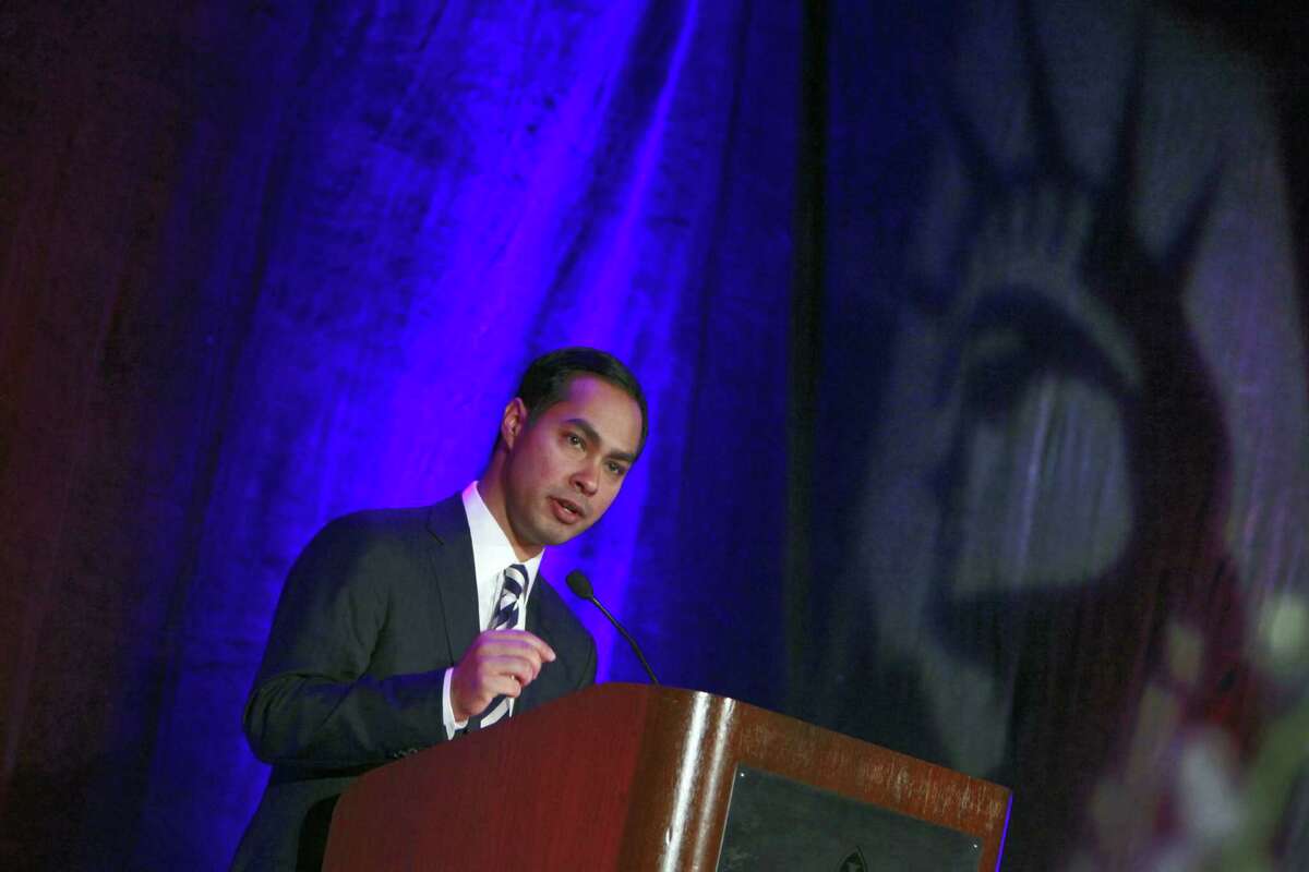 Mayor Julián Castro  delivers the keynote address at the Americans for Immigrant Justice annual meeting in Miami. A reader wonders what makes the mayor such a coveted speaker that he would  charge fees.
