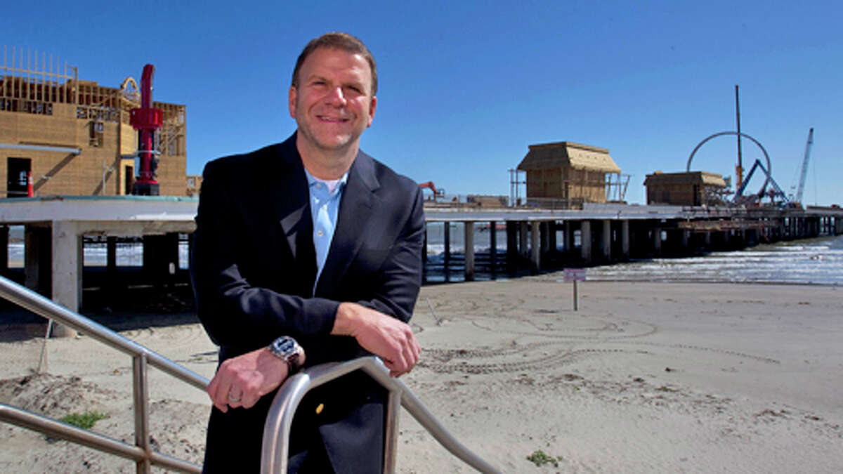 He was born in Galveston and now owns some of the fanciest properties in the island.  The family’s roots go back deep in the island community. Tilman Fertitta’s great-great uncles were legendary bootleggers in Galveston, according to a Texas Monthly feature. In his hometown, Fertitta owns the Pleasure Pier and the Galveston villas at the San Luis Resort.