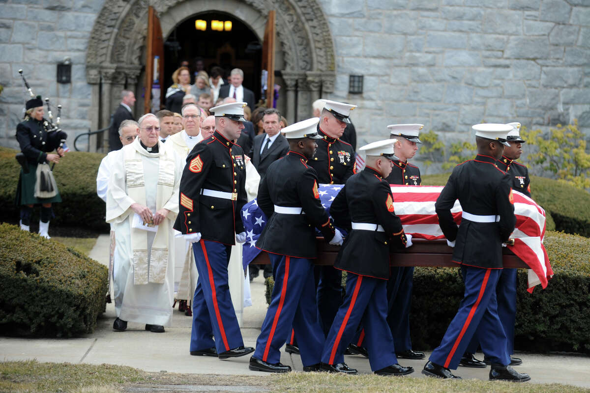 Westport Marine's life celebrated at funeral