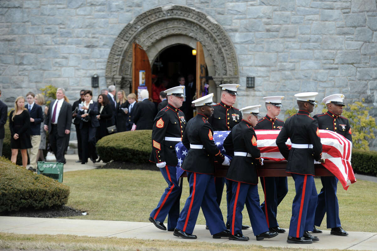 Westport Marine's life celebrated at funeral