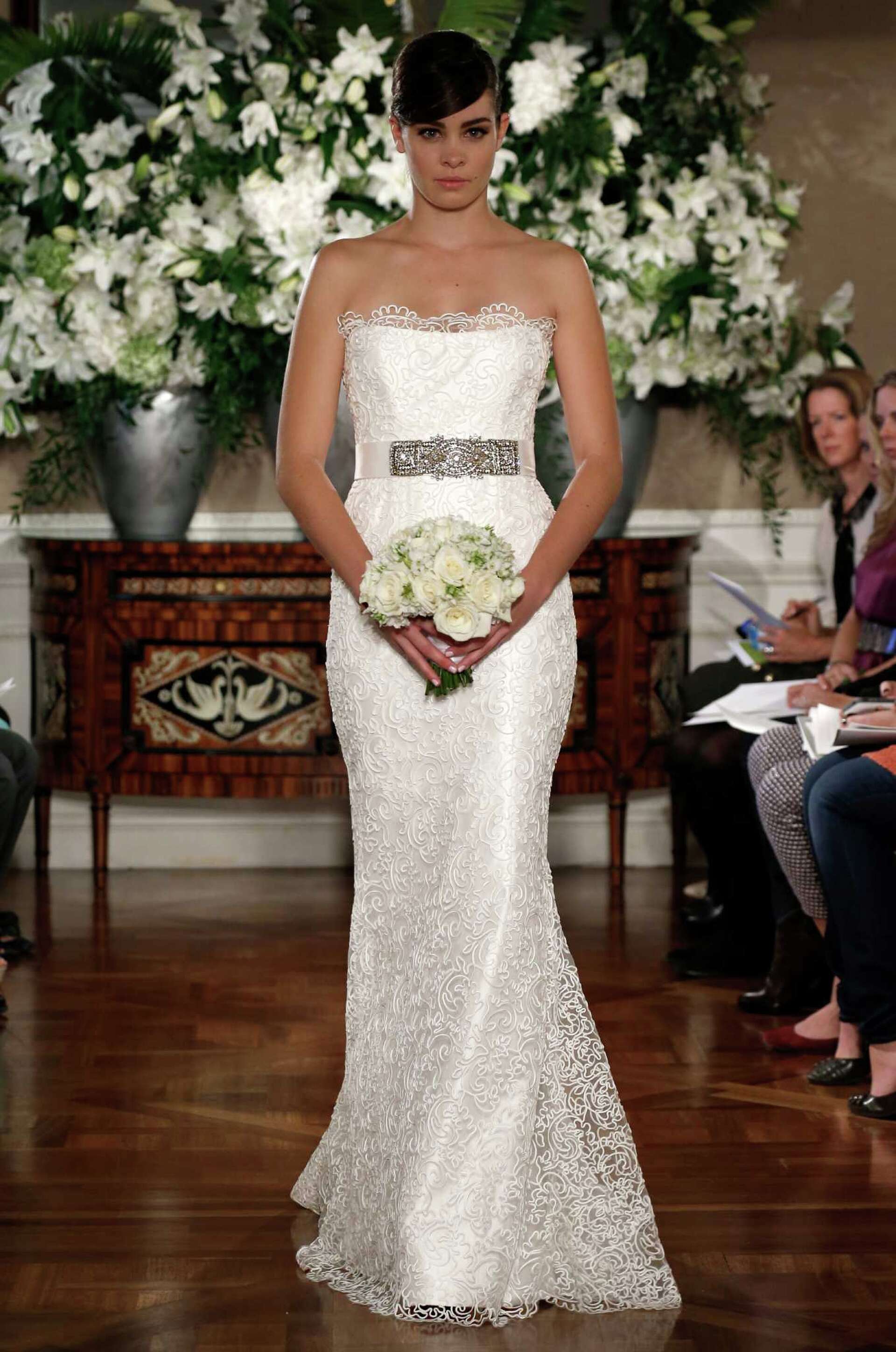 when did strapless dresses become popular Why strapless gowns dominate the bridal industry