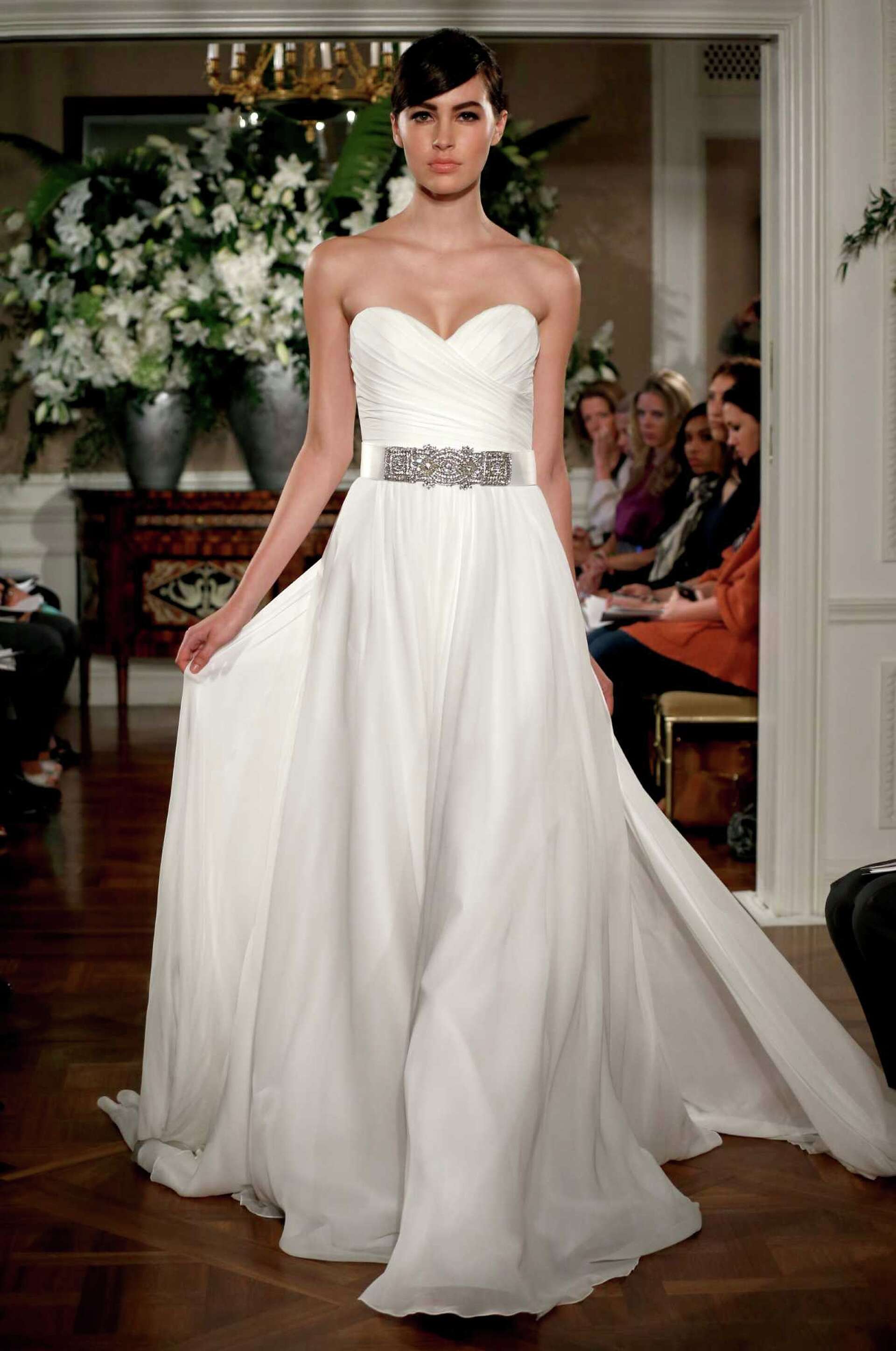 when did strapless dresses become popular Why strapless gowns dominate the bridal industry