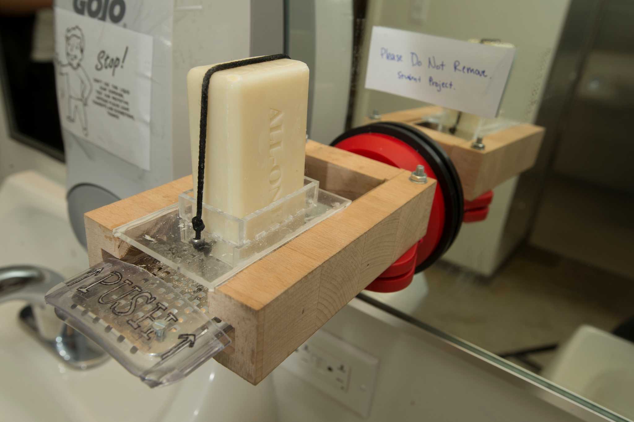 bar soap dispenser
