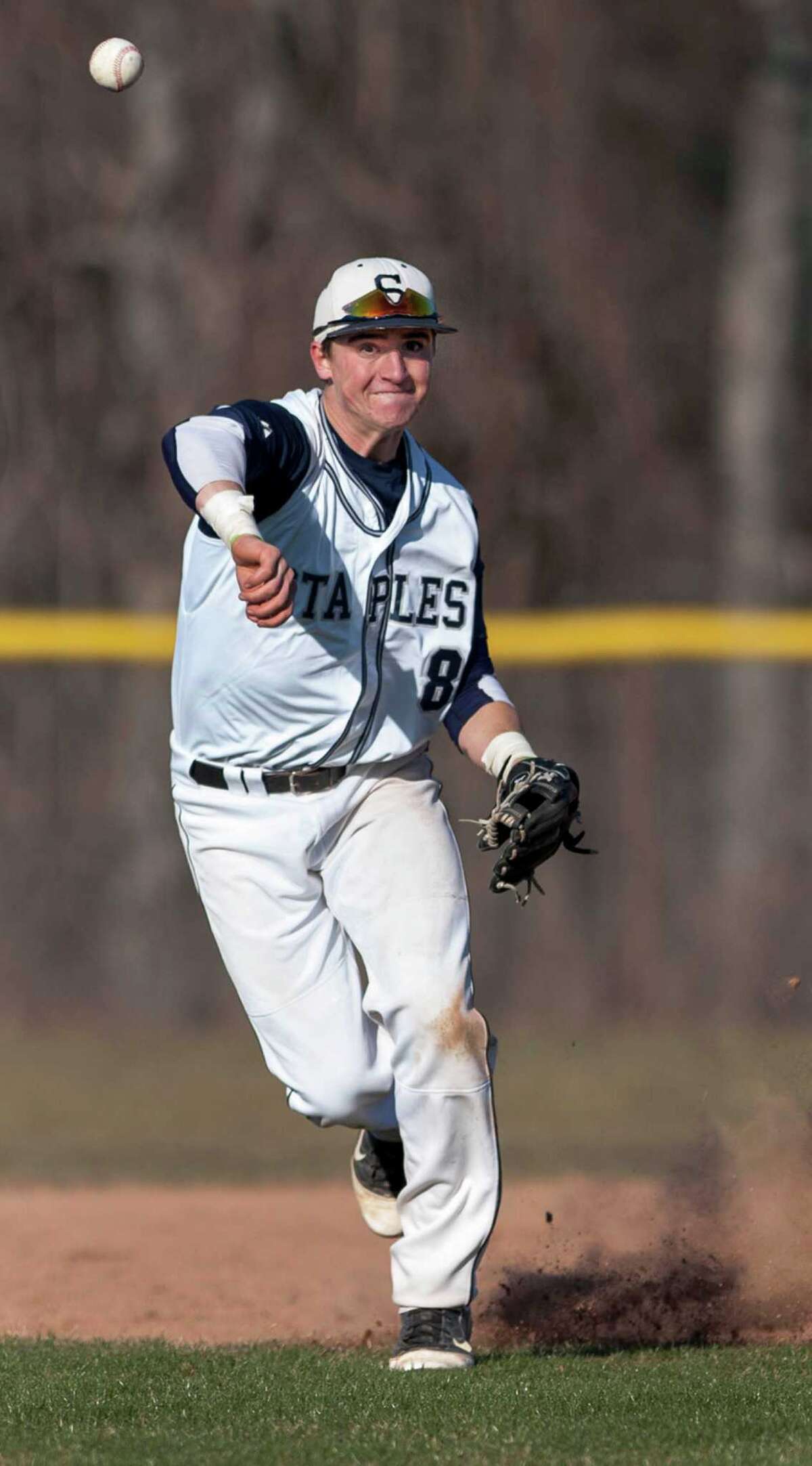 Staples baseball storms past Newtown with sixrun sixth