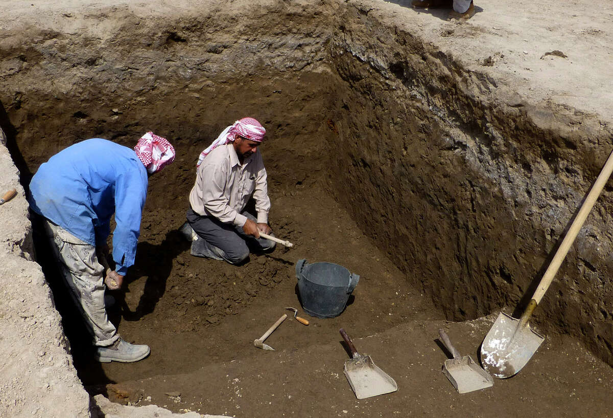 The compound found in Tell Khaiber, Iraq, is stunning because of its unusually large size, according to Stuart Campbell, the British archaeologist leading the dig.