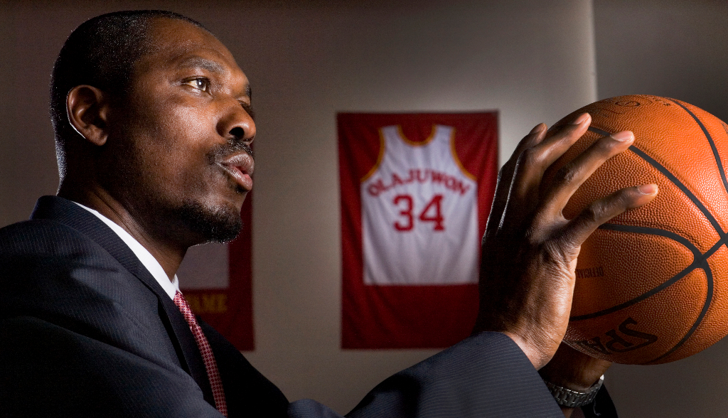 Hakeem Olajuwon through the years