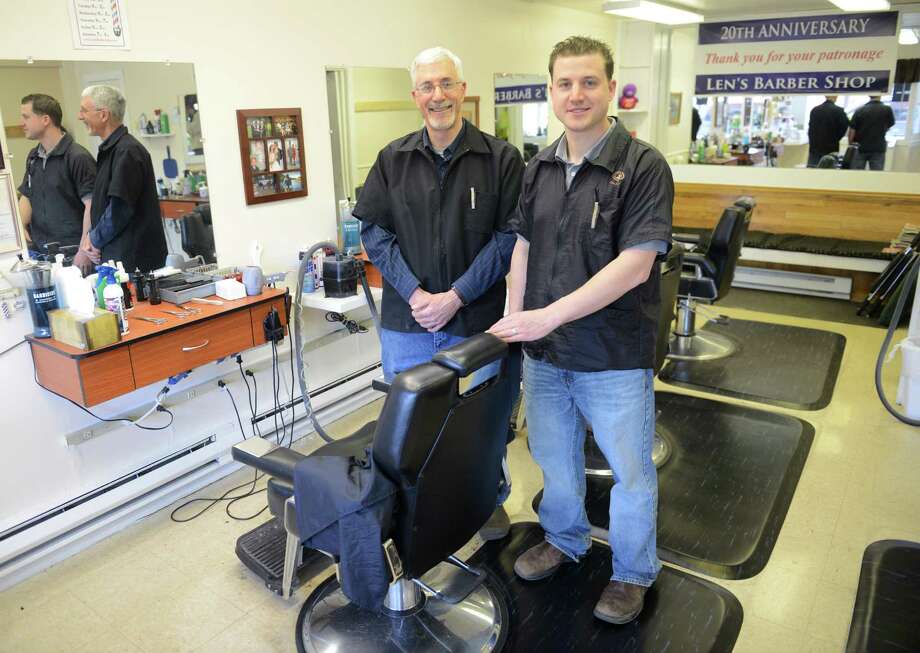 Customers Become Friends At Len S Barber Shop In New Milford