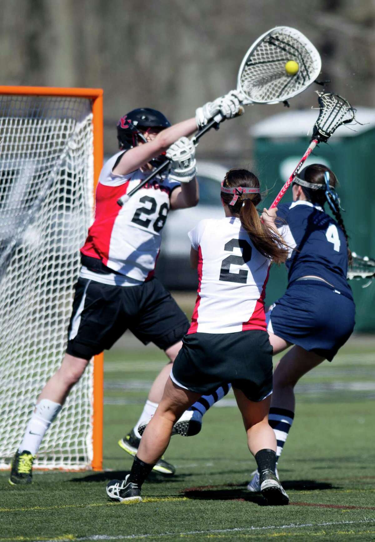 New Canaan holds off Wilton in girls lacrosse