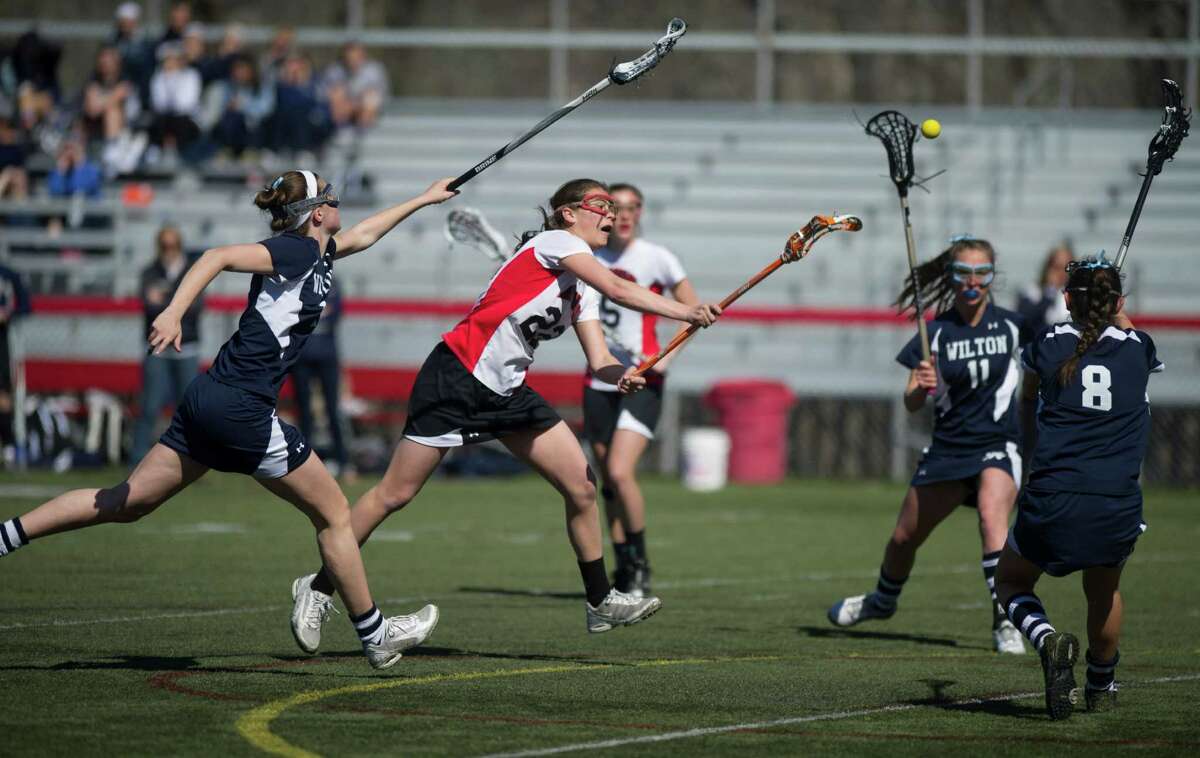 New Canaan holds off Wilton in girls lacrosse