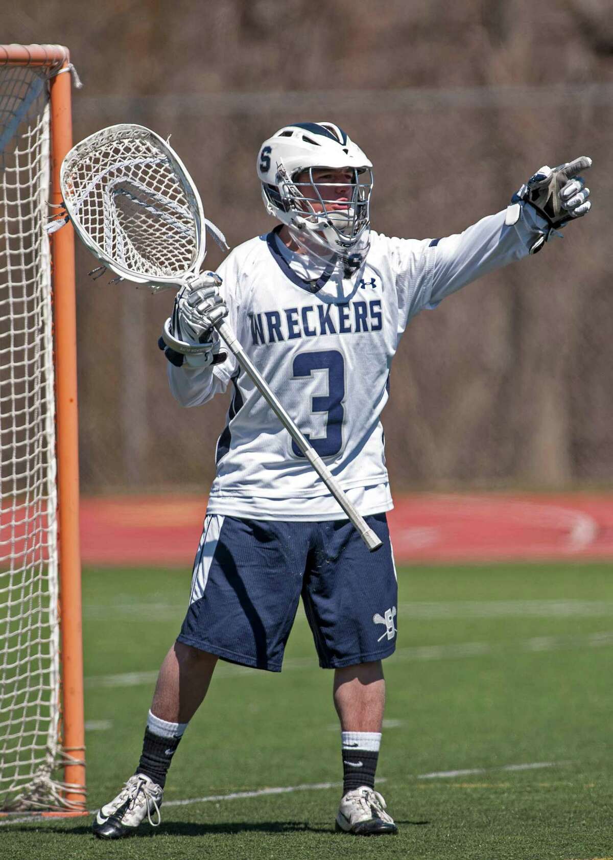 Staples boys lacrosse rolls past Newtown