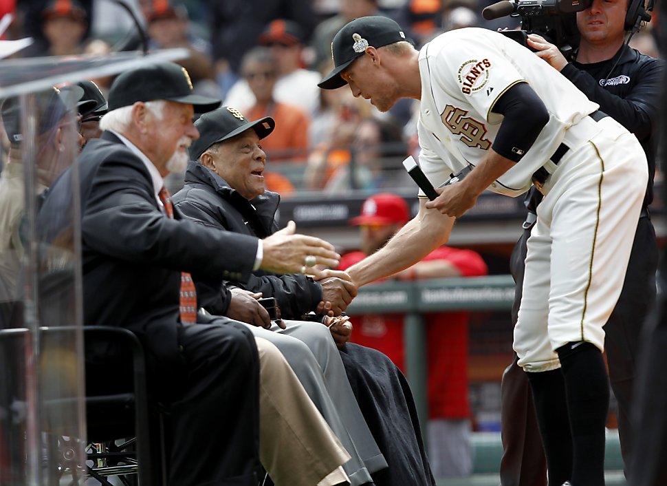 Willie Mays told Giants GM to always wear World Series ring