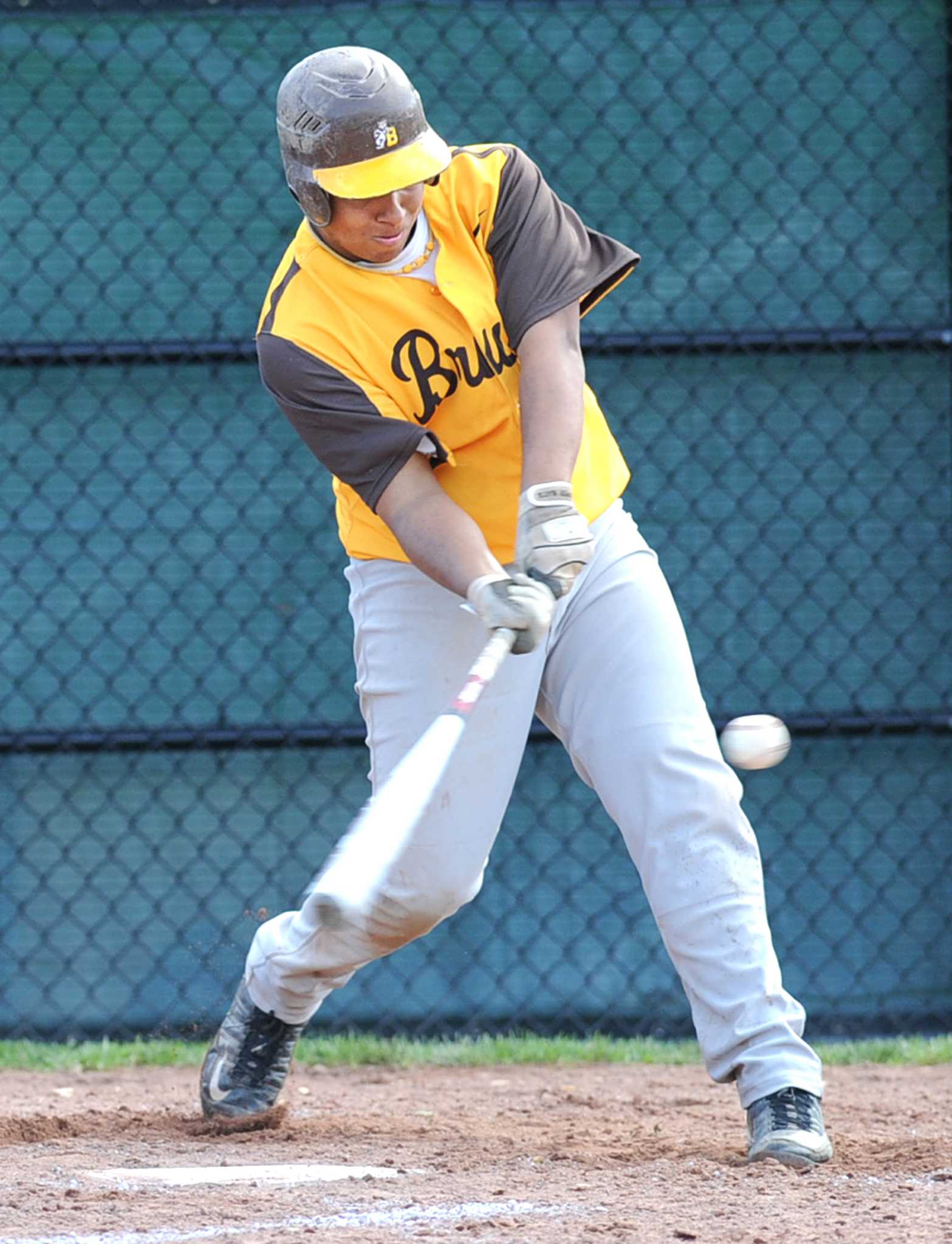 Pitcher Bradley Wilpon (16) of Brunswick High School in Greenwich,  Connecticut playing for the New York