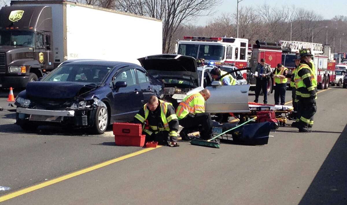 Several injured in multicar crash in Fairfield