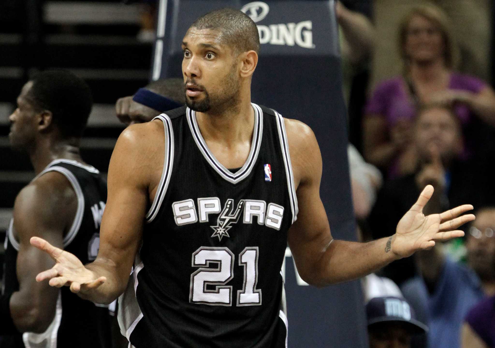 Before Tim Duncan wore #21 - Pounding The Rock