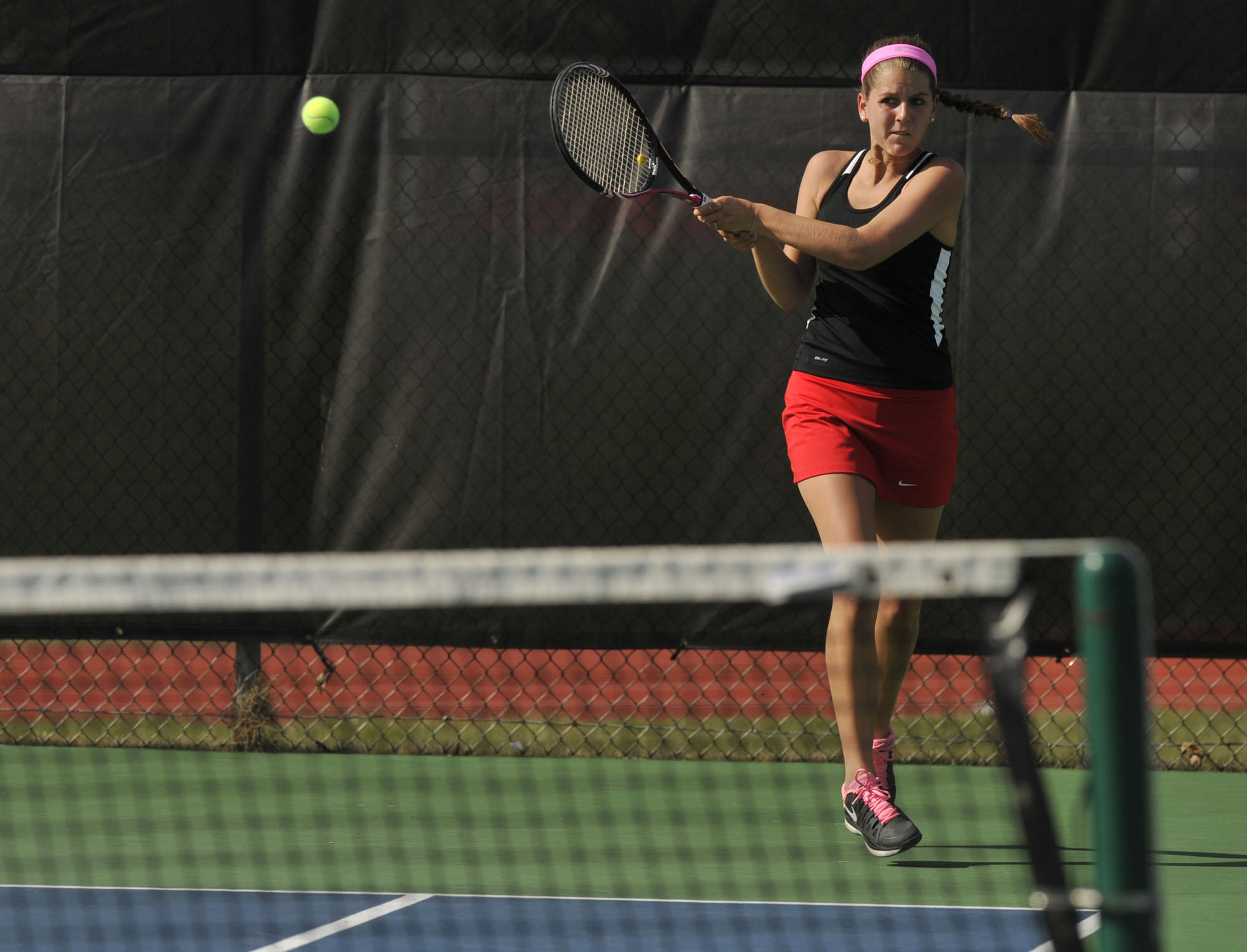 New Canaan girls tennis edges Greenwich in state final rematch