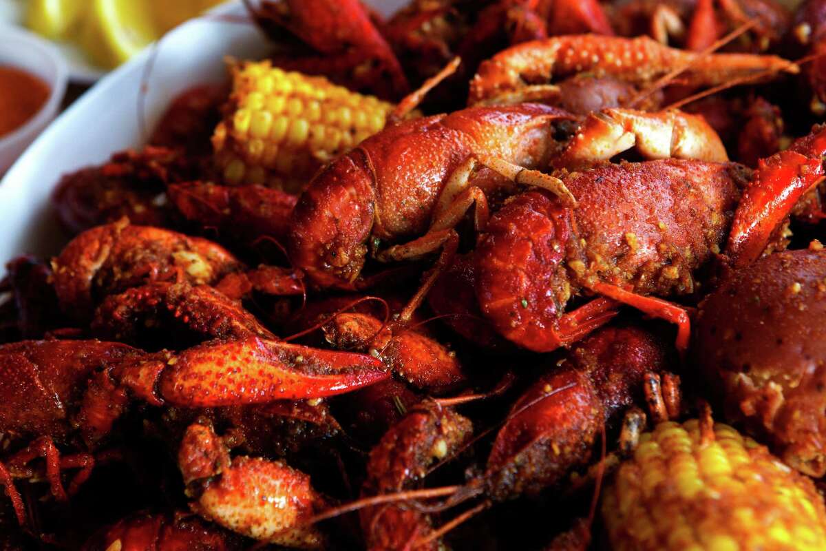 Crawfish, 88 flavor, at 88 Boiling Crawfish & Seafood Restaurant Saturday, April 6, 2013, in Houston. (Cody Duty / Houston Chronicle)
