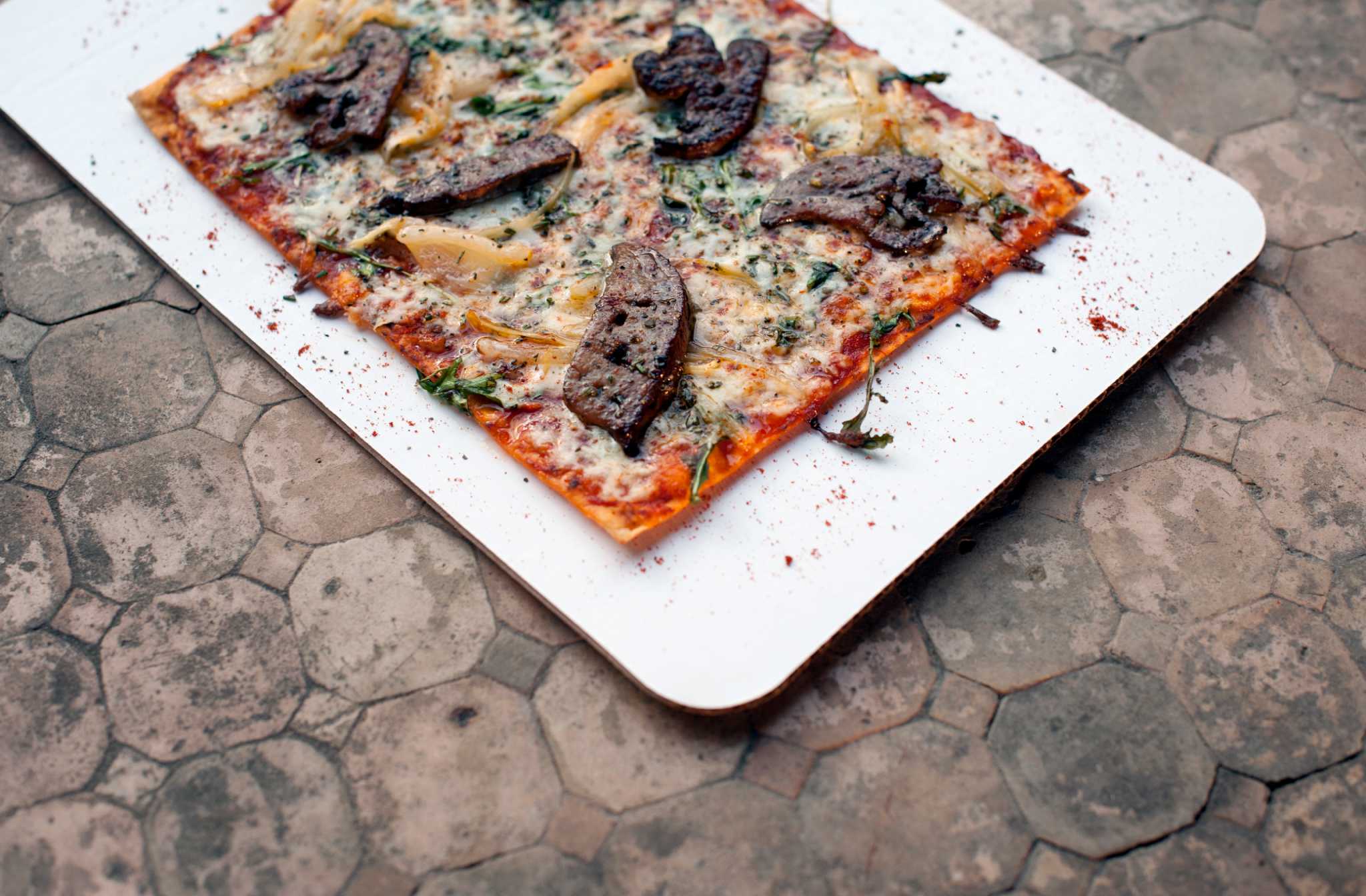 Top this foie gras pizza at Boheme