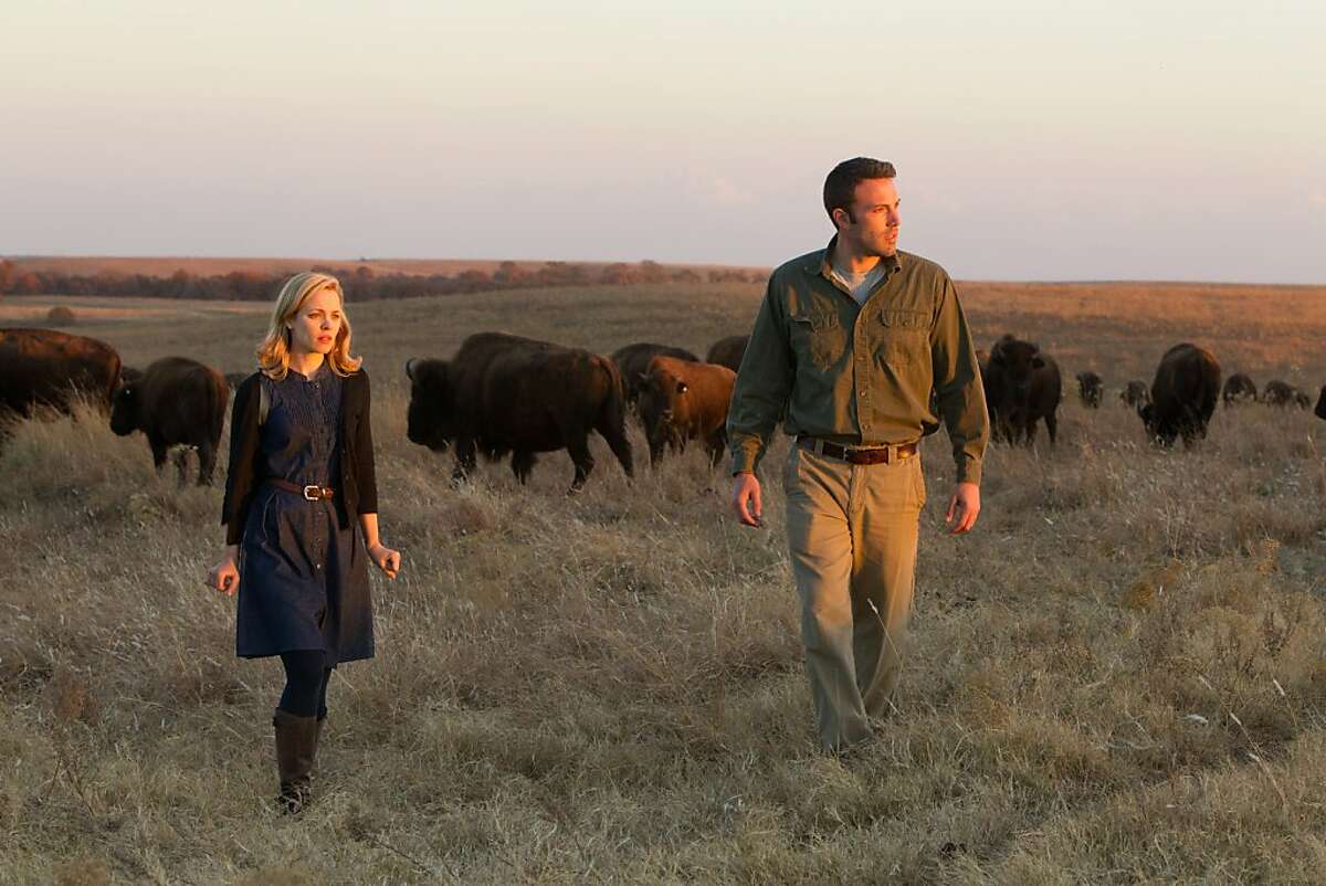 Rachel McAdams and Ben Affleck in TO THE WONDER, a Magnolia Pictures release.
