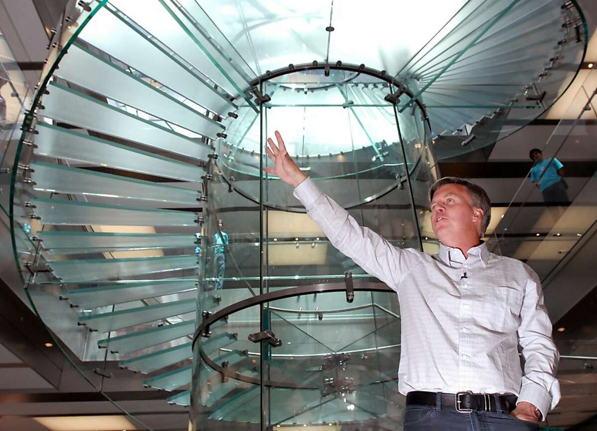   Ron Johnson prepares for the 2008 opening of the Boston Apple Store. He was unable to right J.C. Penney.  
