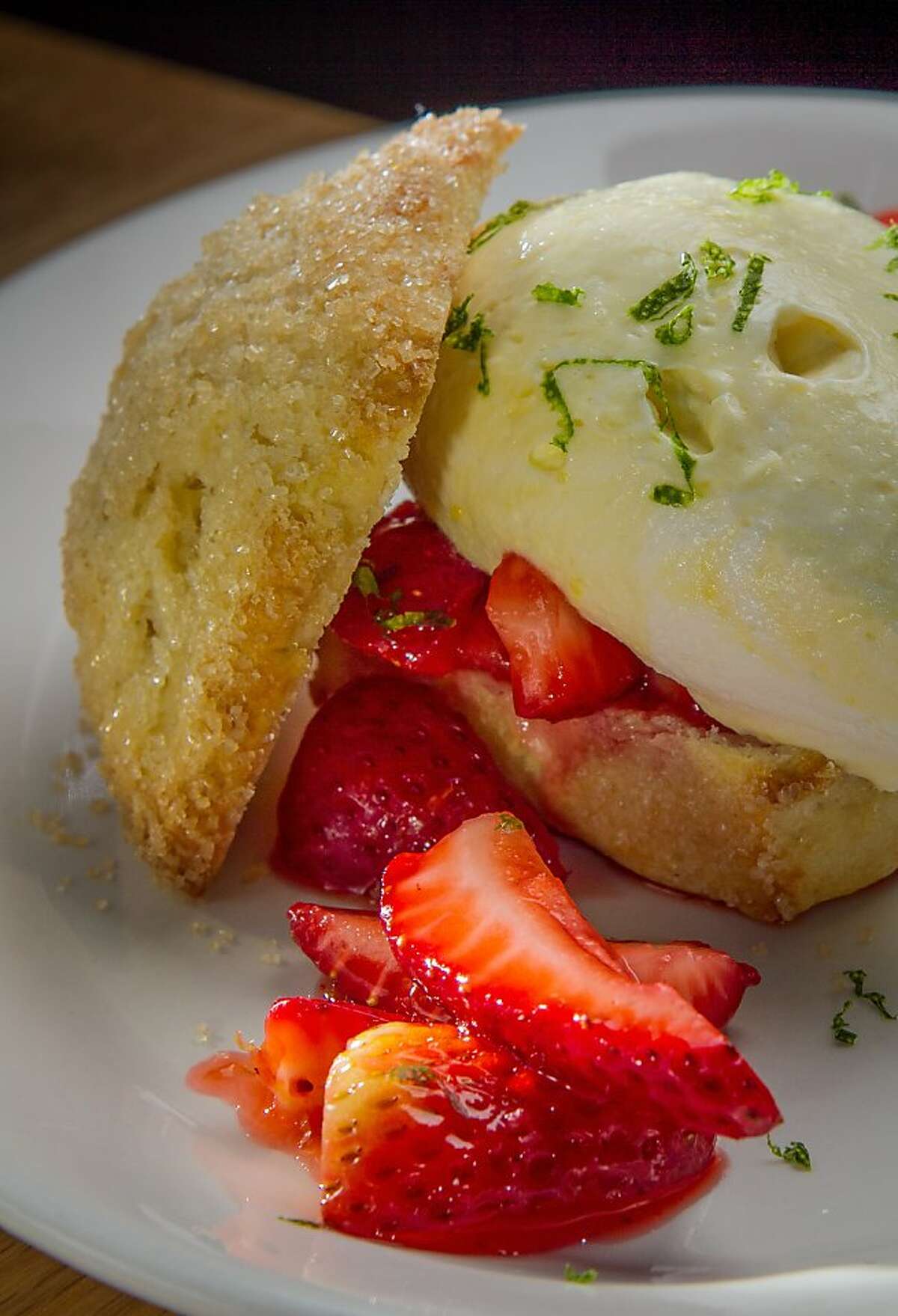 The Strawberry Shortcake at Hi Lo BBQ in San Francisco, Calif., is seen on Thursday, April 4th, 2013.